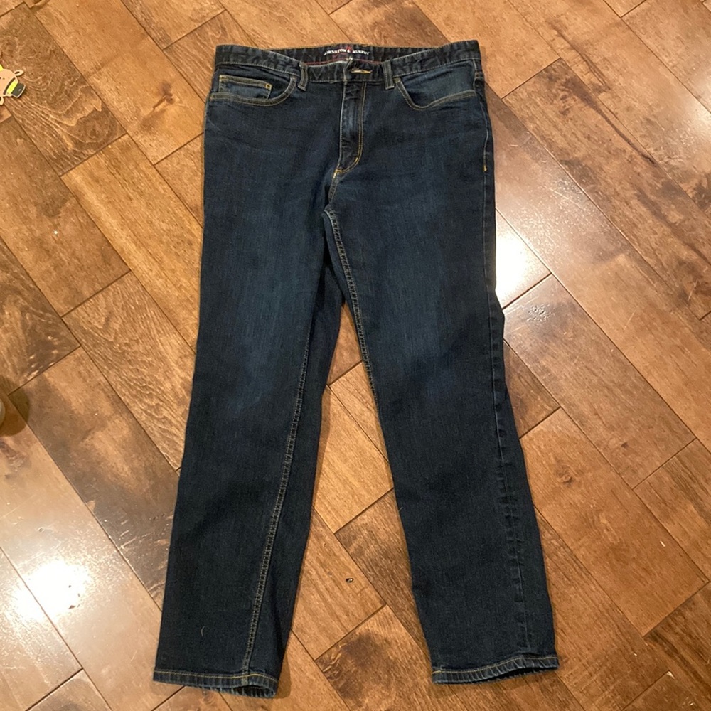 Johnston & Murphy blue jeans. In great shape barely worn. Make an offer!